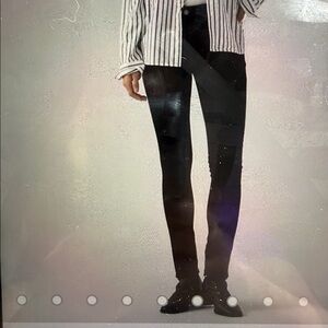 Levi's Premium 711 Skinny Women’s Black Jeans Size 32x32.